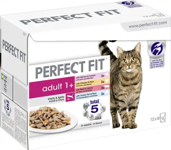 Bild 1 von Perfect Fit Portionsbeutel Multipack Adult 1+, 1.020 g