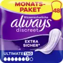 Bild 1 von Always Monatspaket Discreet Inkontinenz Einlagen Ultimate Tag