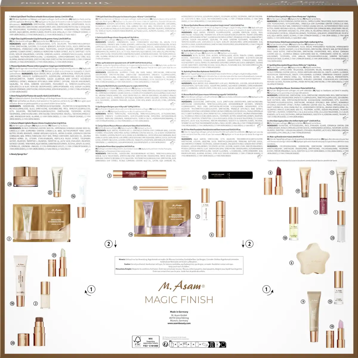 Bild 2 von M. Asam Magic Finish Adventskalender 2024