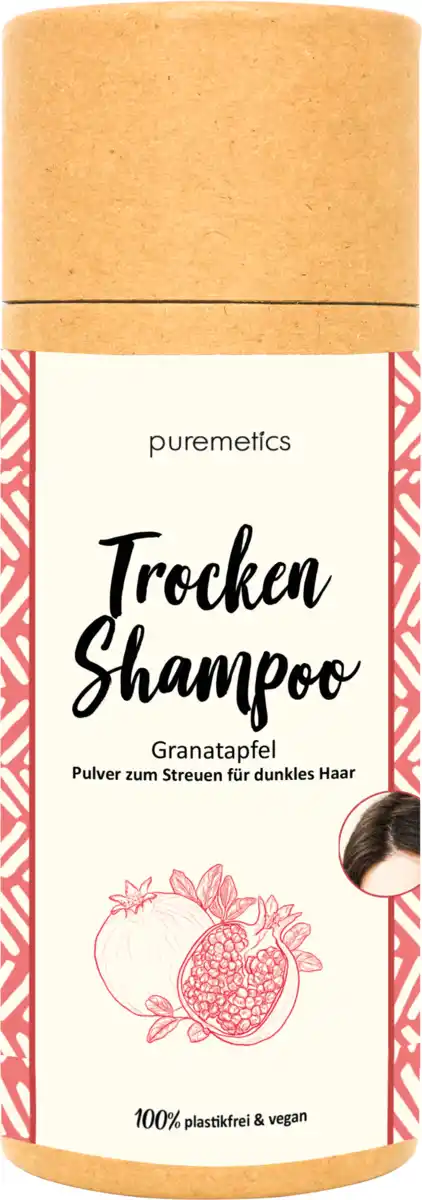 Bild 1 von puremetics Trockenshampoo Granatapfel, 100 g
