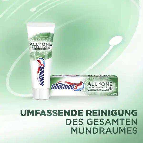 Bild 4 von Odol med3 All in One Rundumschutz Zahncreme, 75 ml