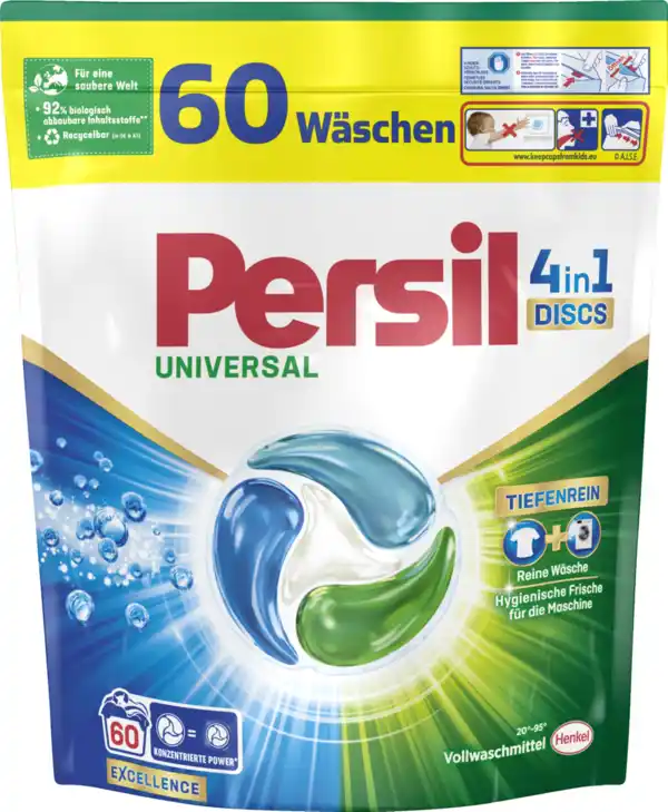 Bild 1 von Persil 4in1 DISCS Universal Excellence 60WL, 60 WL