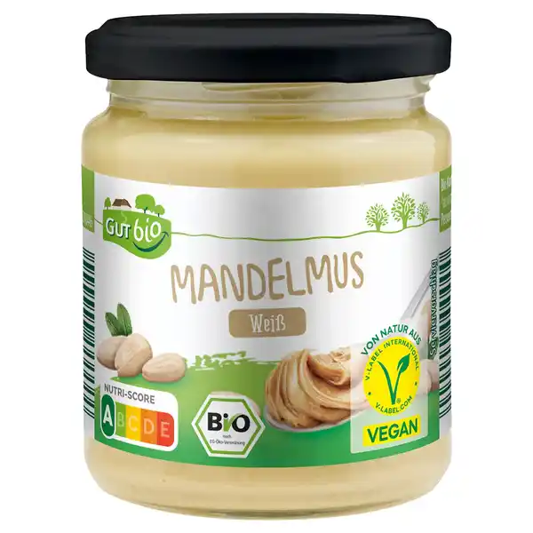 Bild 2 von GUT BIO Bio-Mandelmus 180 g