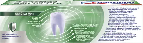 Bild 2 von Odol med3 All in One Rundumschutz Zahncreme, 75 ml