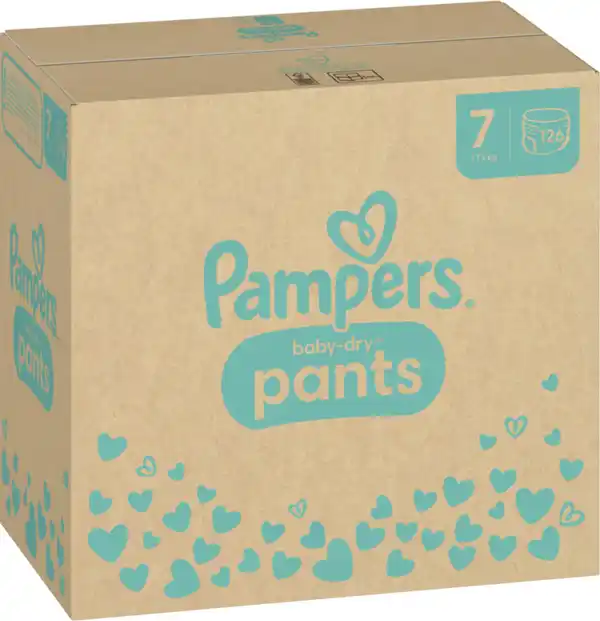 Bild 2 von Pampers Baby Dry Pants Gr.7 (17+kg) Monatsbox