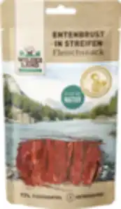 Wildes Land Hundesnack Entenbrust in Streifen, 70 g