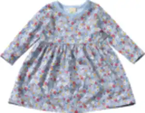 ALANA Kleid Pro Climate mit Blumen-Muster, blau, Gr. 86