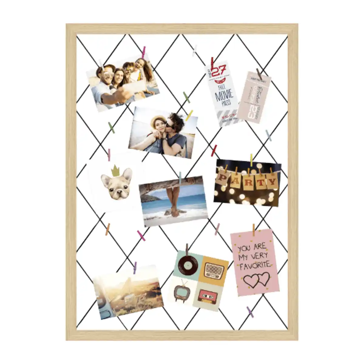 Bild 4 von HOME CREATION Bilderrahmen mit Wäscheleine