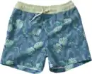 Bild 1 von PUSBLU Badehose mit Pflanzen-Muster, blau, Gr. 134/140