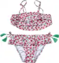 Bild 1 von PUSBLU Bikini mit Erdbeeren-Muster, rosa, Gr. 110/116