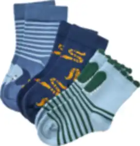 ALANA Socken mit Tier-Motiven, blau, Gr. 27/29