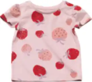 ALANA T-Shirt mit Erdbeeren-Muster, rosa, Gr. 140