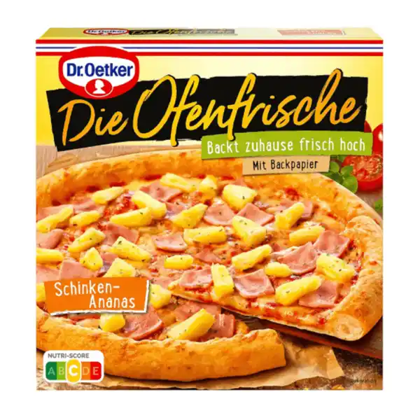 Bild 1 von DR. OETKER Die Ofenfrische Schinken-Ananas 415g