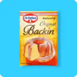 DR. OETKER Backzutaten, Original Backin