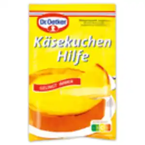 Dr. Oetker Käsekuchen Hilfe