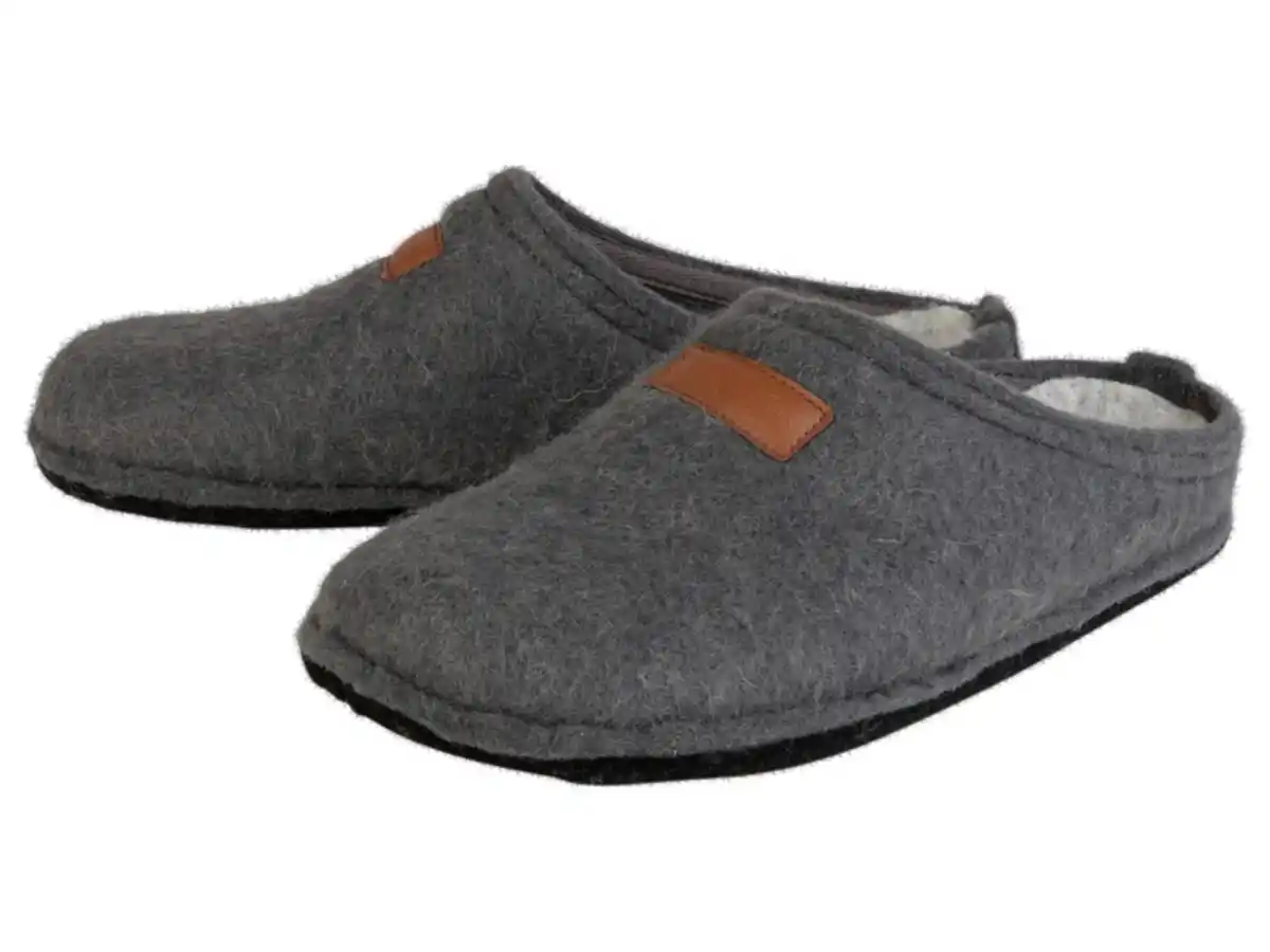 Bild 2 von LIVERGY® Herren Filzhausschuhe mit hohem Wollanteil