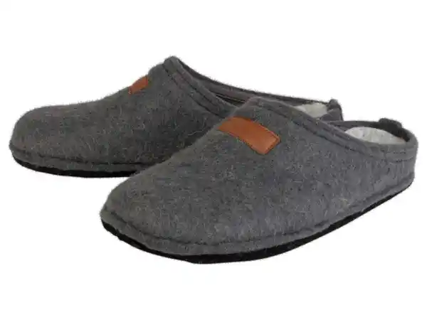 Bild 2 von LIVERGY® Herren Filzhausschuhe mit hohem Wollanteil