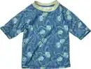 Bild 1 von PUSBLU UV Shirt mit Pflanzen-Muster, blau, Gr. 122/128