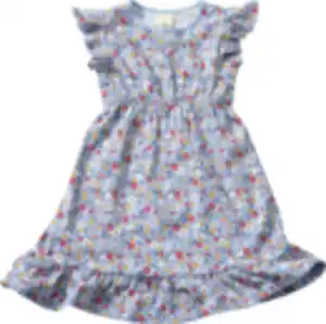 ALANA Kleid Pro Climate mit Blumen-Muster, hellblau, Gr. 98