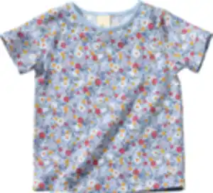 ALANA T-Shirt Pro Climate mit Blumen-Muster, blau, Gr. 104