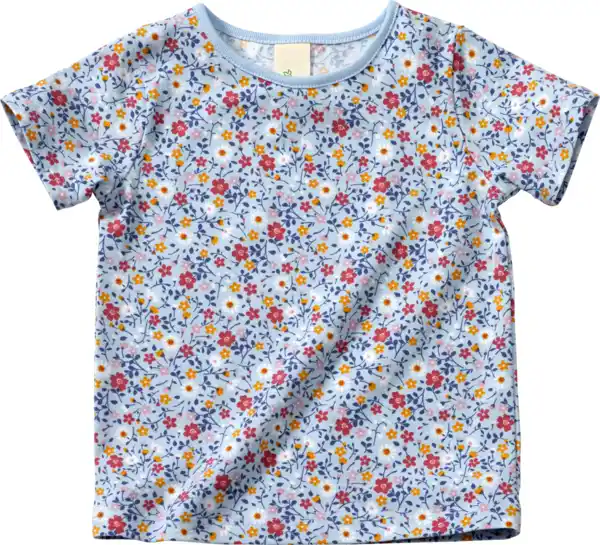 Bild 1 von ALANA T-Shirt Pro Climate mit Blumen-Muster, blau, Gr. 104