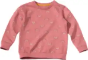 ALANA Sweatshirt mit Regenbogen-Muster, rosa, Gr. 98