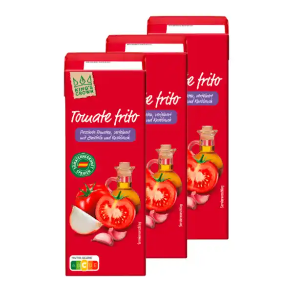 Bild 1 von KING’S CROWN Tomate Frito 215g