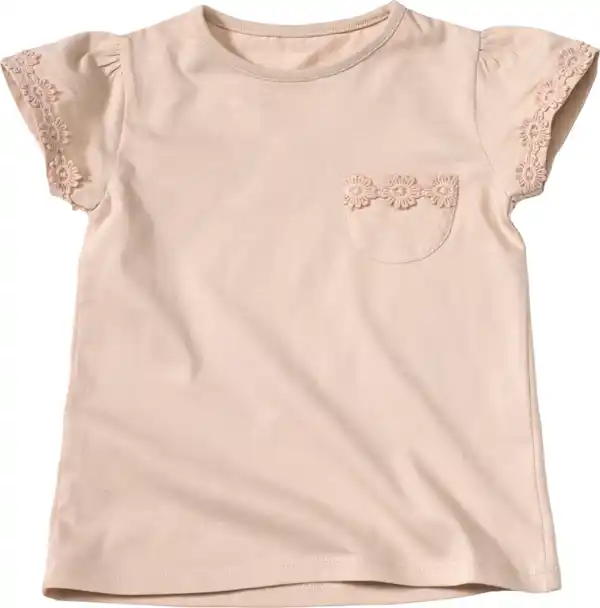 Bild 1 von ALANA T-Shirt mit Tasche, beige, Gr.128