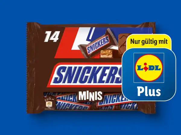 Bild 1 von Snickers/Twix/Mars/Bounty/Milky Way Minis,  275 g