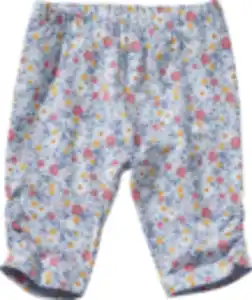 ALANA Leggings Pro Climate mit Blumen-Muster, blau, Gr. 104