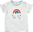 Bild 1 von ALANA T-Shirt mit Regenbogen-Motiv, blau & weiß, Gr. 104