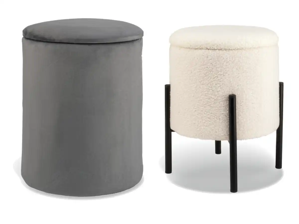 Bild 1 von LIVARNO home Hocker mit Staufach