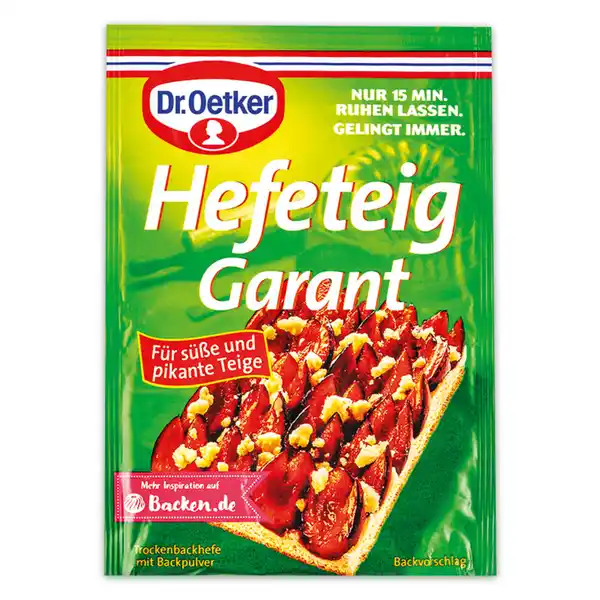 Bild 1 von Dr. Oetker Hefeteig Garant