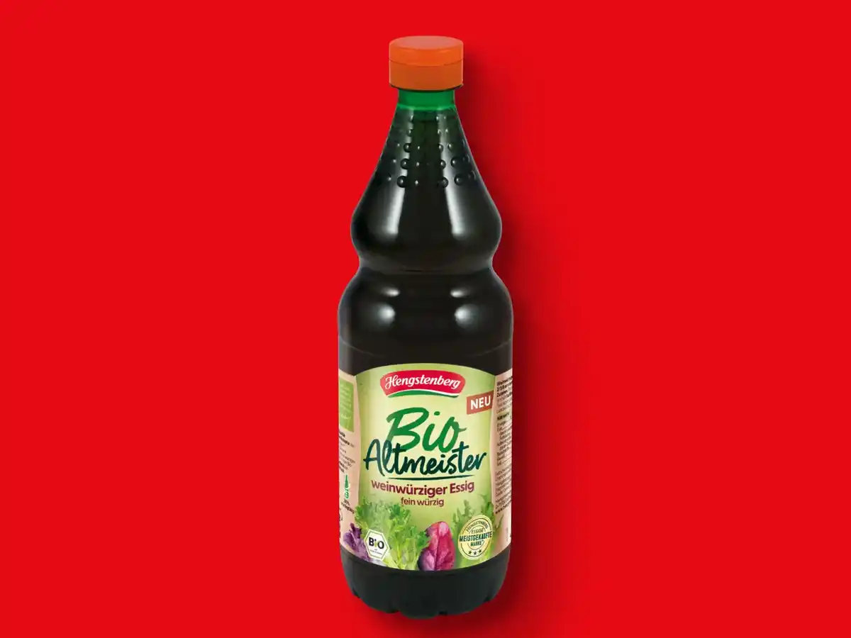 Bild 1 von Hengstenberg Bio Altmeister weinwürziger Essig