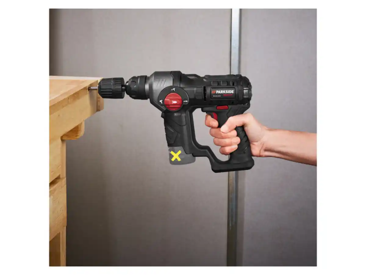 Bild 4 von PARKSIDE PERFORMANCE® 12 V Akku-Bohrhammer »PBHAP 12 A1«, ohne Akku und Ladegerät