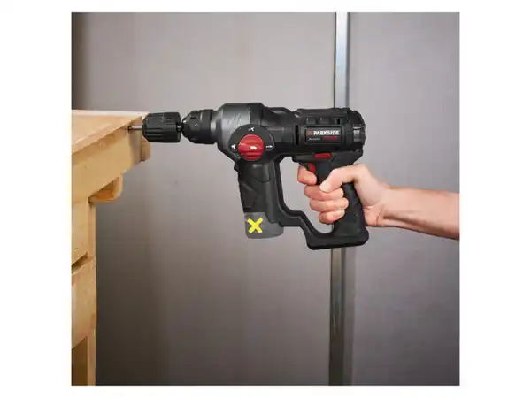 Bild 4 von PARKSIDE PERFORMANCE® 12 V Akku-Bohrhammer »PBHAP 12 A1«, ohne Akku und Ladegerät