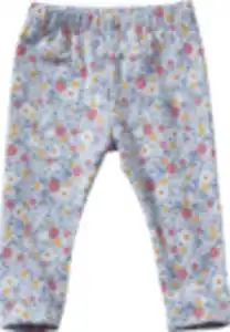 ALANA Leggings Pro Climate mit Blumen-Muster, blau, Gr. 122