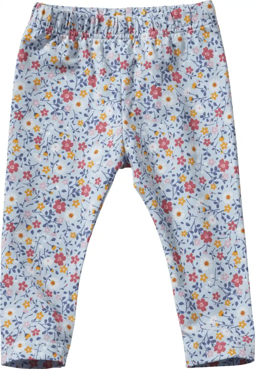 Bild 1 von ALANA Leggings Pro Climate mit Blumen-Muster, blau, Gr. 122