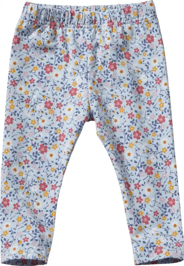 Bild 1 von ALANA Leggings Pro Climate mit Blumen-Muster, blau, Gr. 122