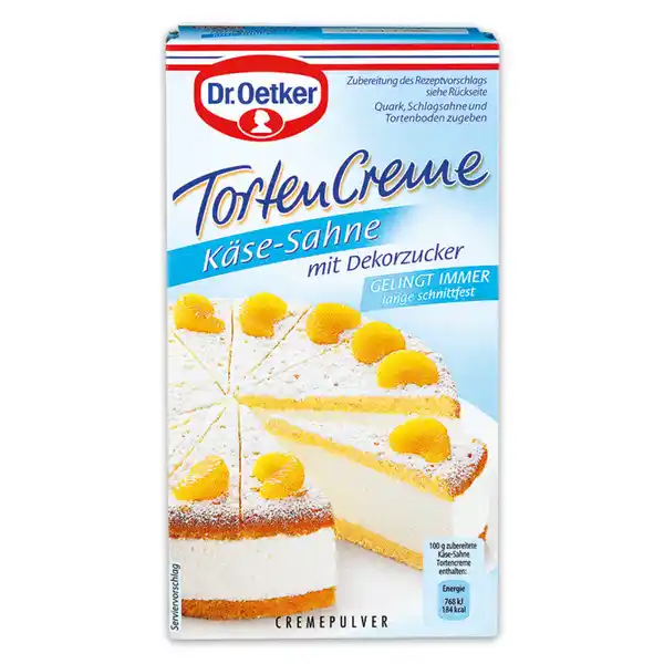 Bild 1 von Dr. Oetker Tortencreme Käse-Sahne