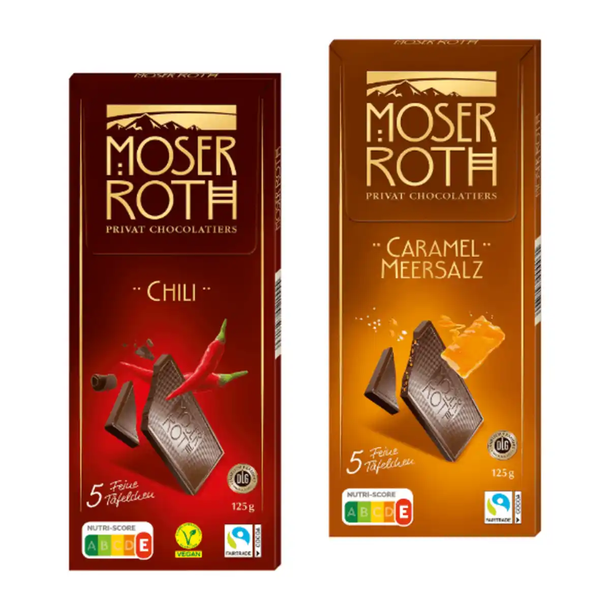 Bild 1 von MOSER ROTH Schokoladen-Spezialität 125g