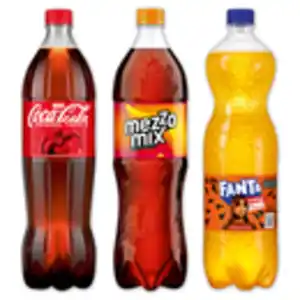 Coca-Cola/ Fanta/ Sprite/ MezzoMix Erfrischungsgetränk