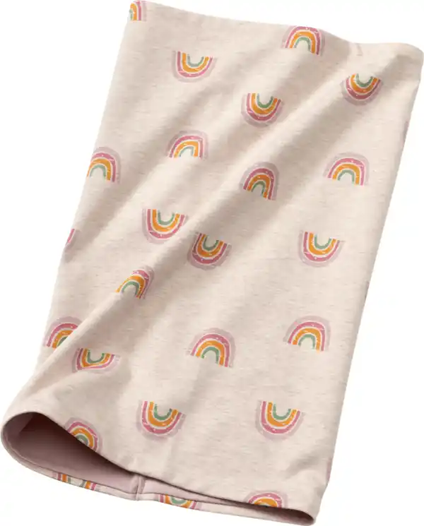 Bild 1 von ALANA Loop Schal mit Regenbogen-Muster, beige