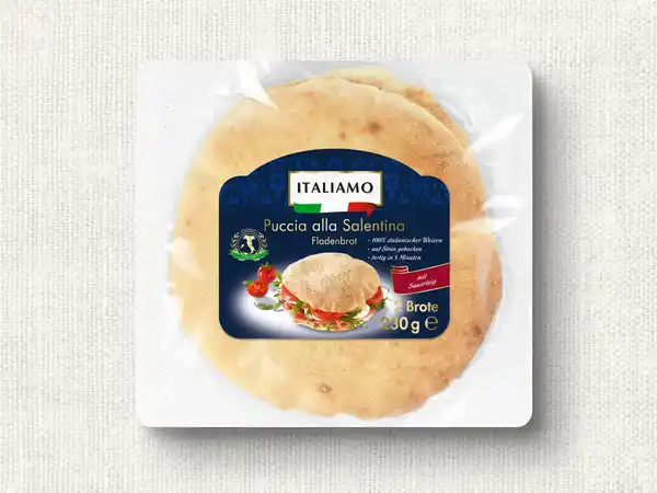 Bild 1 von Italiamo Puccia alla Salentina Fladenbrot