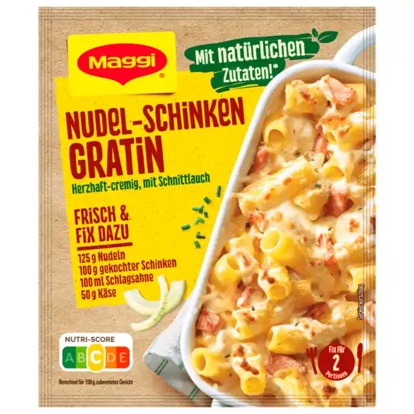 Bild 1 von Maggi Fix Nudel-Schinken Gratin