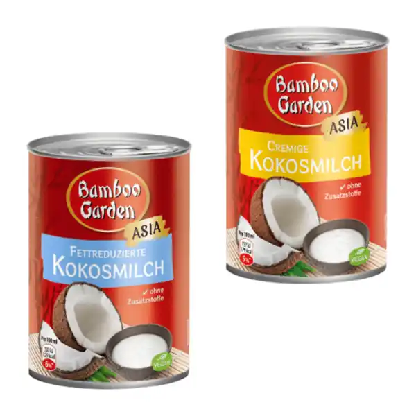 Bild 1 von BAMBOO GARDEN Kokosmilch 400ml