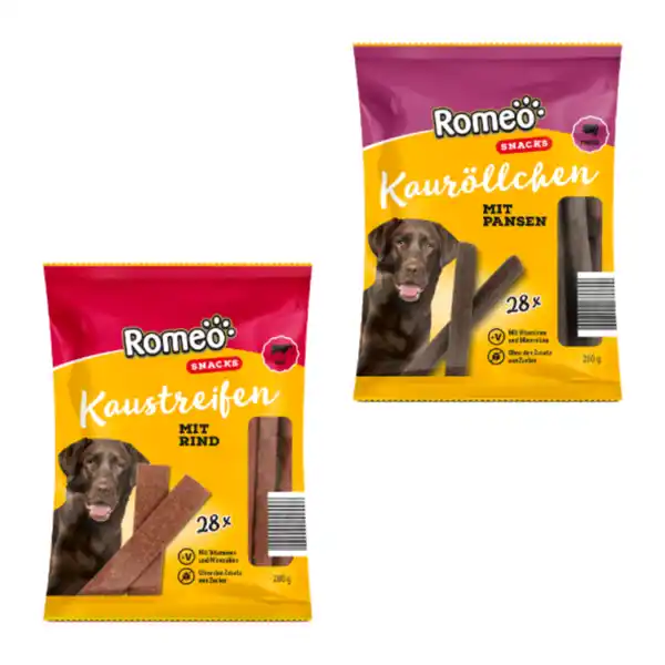 Bild 1 von ROMEO Kaustreifen / -röllchen 280g