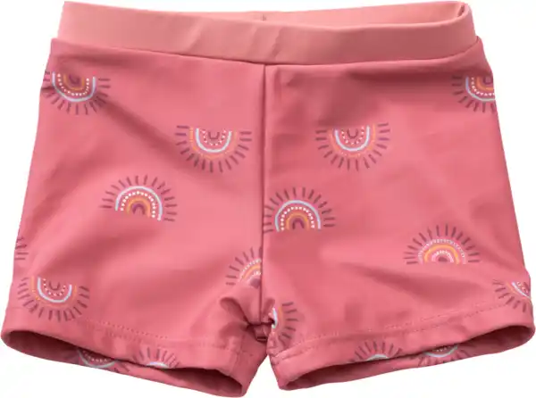 Bild 1 von PUSBLU Badehose mit Regenbogen-Muster, rosa, Gr. 74/80