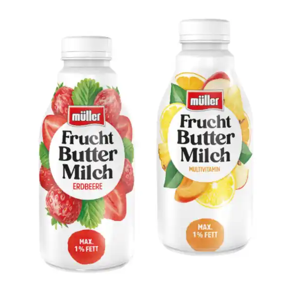 Bild 1 von MÜLLER Fruchtbuttermilch 500g