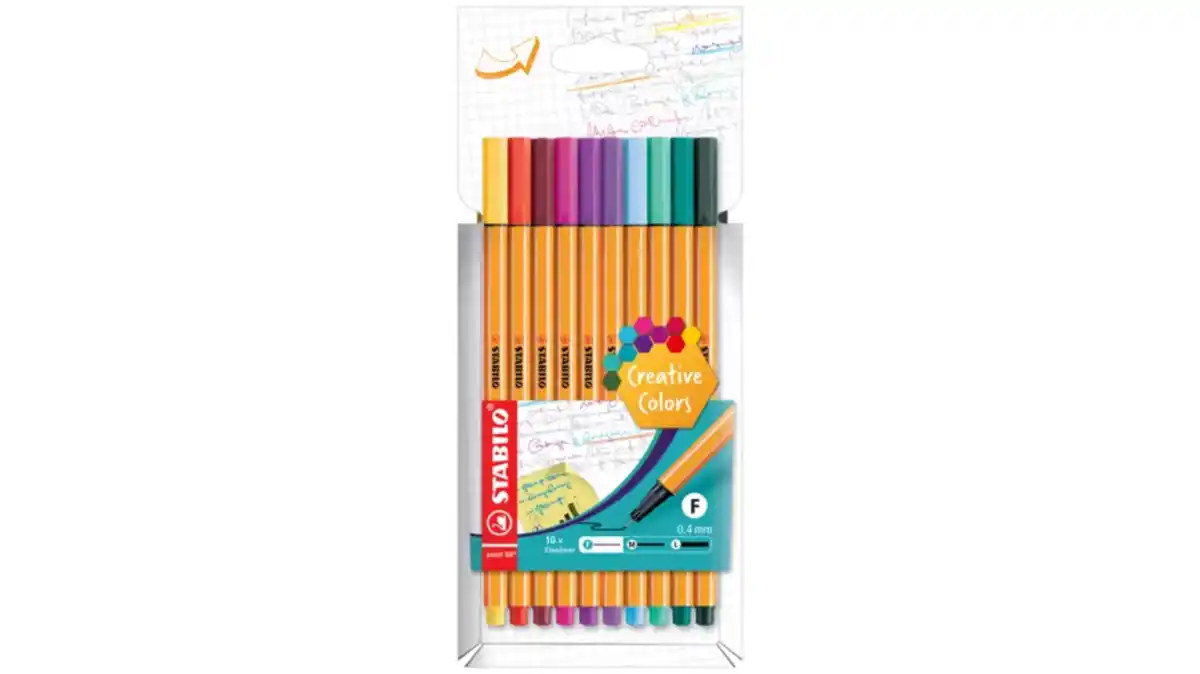 Bild 1 von STABILO® Fineliner - STABILO point 88 - 10er Pack - Sonderfarben